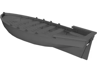 Lifeboat 3D Model