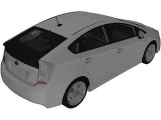 Toyota Prius (2010) 3D Model