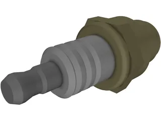 Spark Plug 3D Model