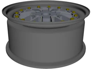 Keizer Wheel 4L 6x13`` 3D Model