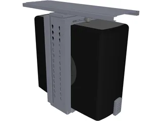 PC Desktop Case 3D Model