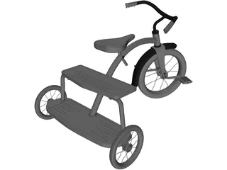 Tricycle 3D Model