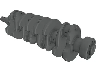 Crankshaft 3D Model