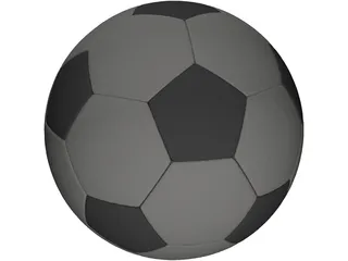 Soccer Ball 3D Model