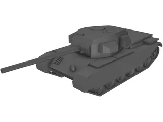 Centurion Tank 3D Model