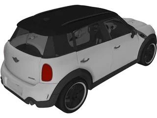 Mini Cooper Countryman 3D Model