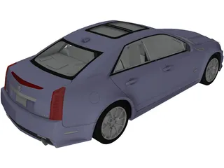 Cadillac CTS-V 3D Model