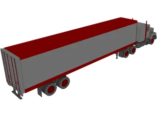 Mack Truck 3D Model