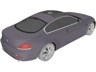 BMW 6-Series Coupe 3D Model