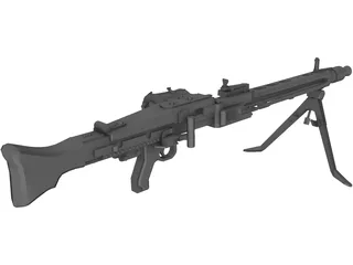 MG42 3D Model