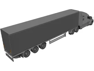 Peterbilt 379 3D Model