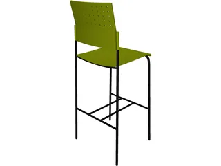 Chair Bar 3D Model