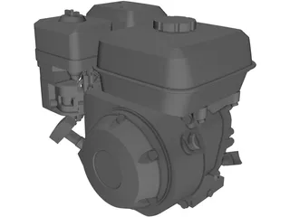 Honda GX200 Engine 3D Model