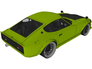 Nissan 240Z Drift Spec 3D Model