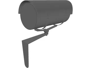 Security Camera 3D Model