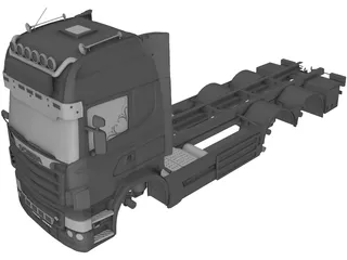 Scania R560 3D Model