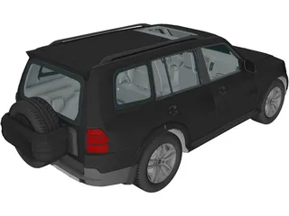 Mitsubishi Pajero 3D Model