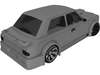 Zastava 101 Turbo 3D Model