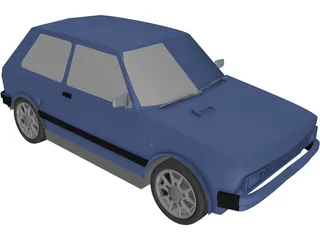 Yugo 1.4 3D Model