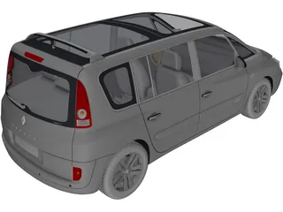 Renault Espace (2005) 3D Model