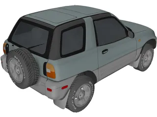 Toyota RAV4 (1995) 3D Model