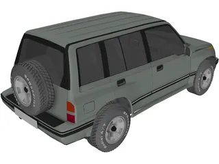 Suzuki Vitara 5-doors (1990) 3D Model