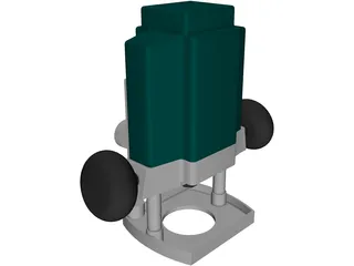 Router 3D Model