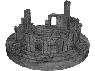 Ruins 3D Model