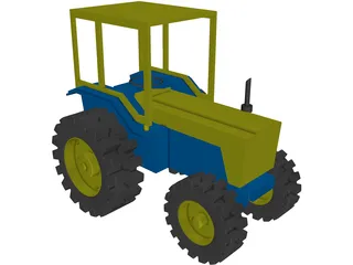 Tractor 3D Model