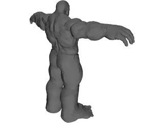 Hulk 3D Model