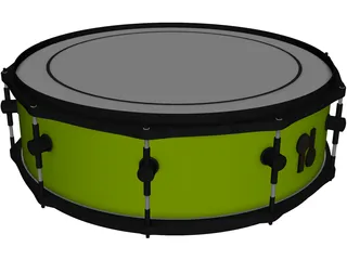 Sonor Snare Drum 3D Model
