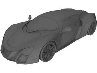 Marussia B2 3D Model