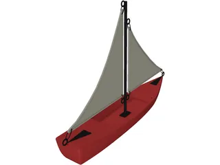 Boat 3D Model