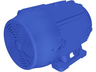 Weg Electric Motor 3D Model