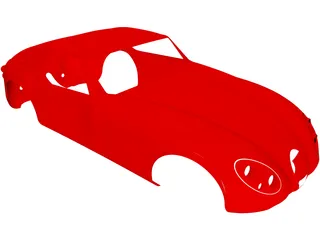 Wiesmann MF4 Body 3D Model