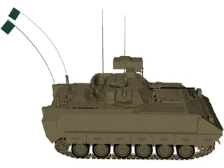Tank Pakistan Talha 3D Model