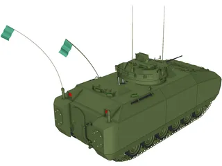 Tank Pakistan Talha 3D Model