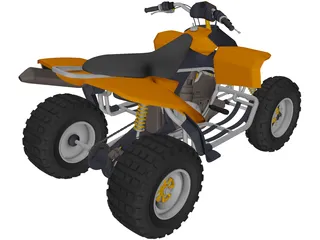 KTM Quad 3D Model