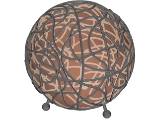 Ball Lamp 3D Model