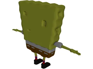 Sponge Bob Squarepants 3D Model