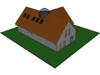 Single Family House 3D Model
