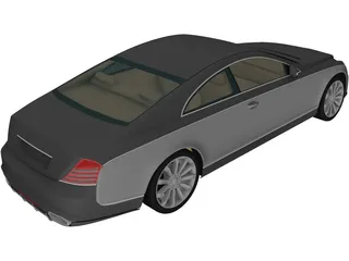 Xenatec Maybach 57S Coupe 3D Model