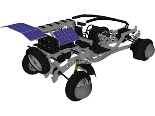 Buggy Dakar Concept 3D Model