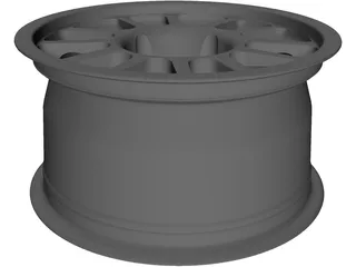 FSAE Wheel OZ 3D Model