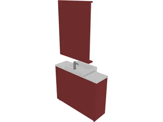 Bathroom Vanity 3D Model