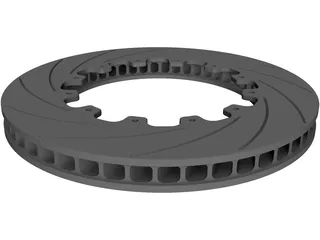 Brake Disk AP Racing 3D Model