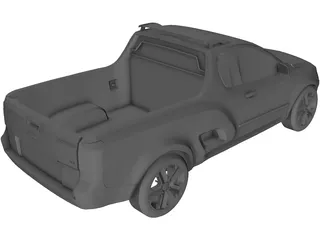 Chevrolet Montana Sport (2011) 3D Model