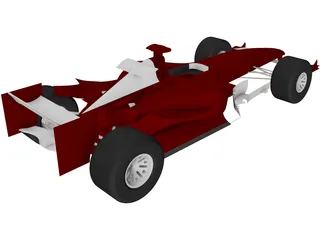 Ferrari F1 3D Model