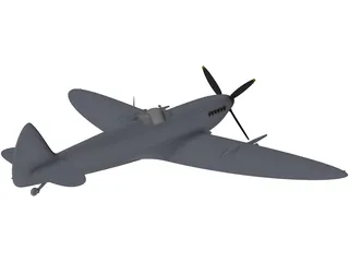 Spitfire 3D Model