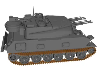 ZSU-23-4 Shilka 3D Model